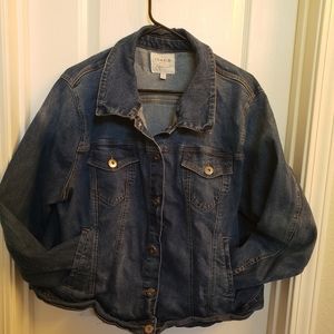 Torrid denim jean jacket size 1